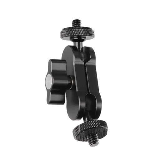 360 Pivot Magic Arm Mount 1/4 inch Ball Head Bracket(Black) by buy2fix