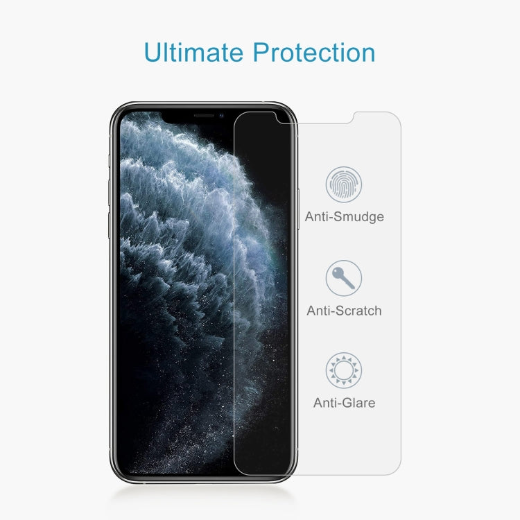 For iPhone 11 Pro / XS / X 0.26mm 9H 2.5D High Aluminum Tempered Glass Film - iPhone 11 Pro Tempered Glass by DIYLooks | Online Shopping UK | buy2fix