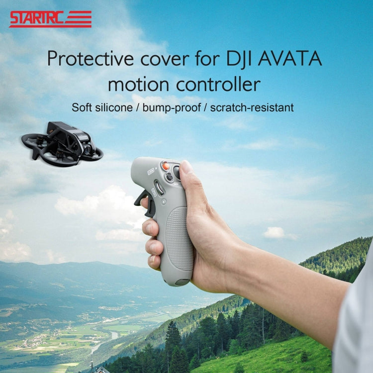 For DJI Avata Rocker / RC Motion 2 Silicone Protective Case(Grey) - Cases & Bags by STARTRC | Online Shopping UK | buy2fix