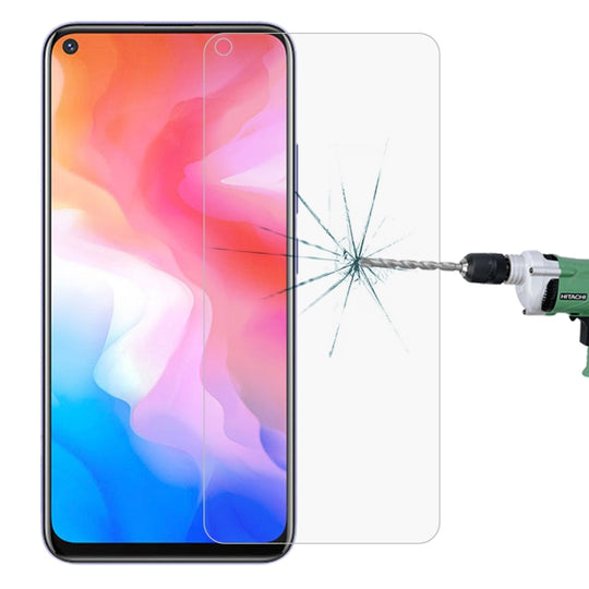 For Vivo Y3 Half-screen Transparent Tempered Glass Film