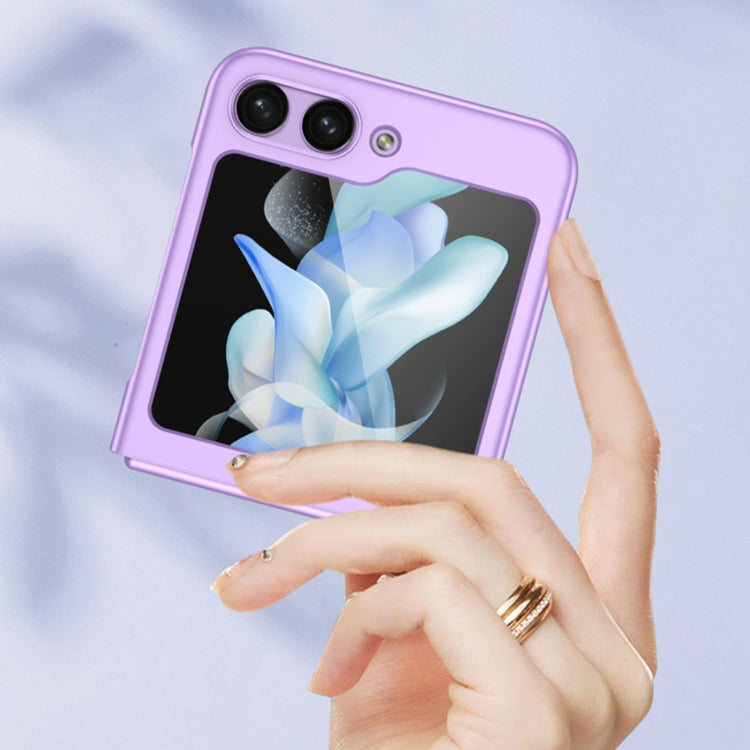 For Samsung Galaxy Z Flip5 GKK Ultra-thin Full Coverage Phone Case(Dream Mirror Purple) - Galaxy Z Flip5 Cases by GKK | Online Shopping UK | buy2fix