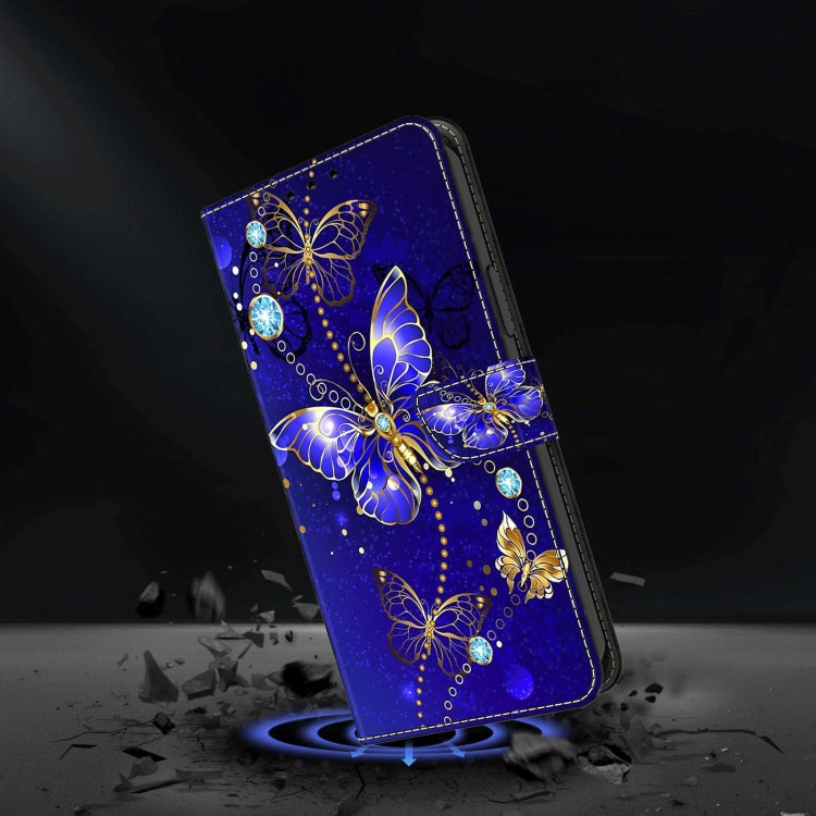 For Xiaomi Redmi Note 11 Pro 5G / 4G Global Crystal 3D Shockproof Protective Leather Phone Case(Diamond Butterfly) - Xiaomi Cases by buy2fix | Online Shopping UK | buy2fix