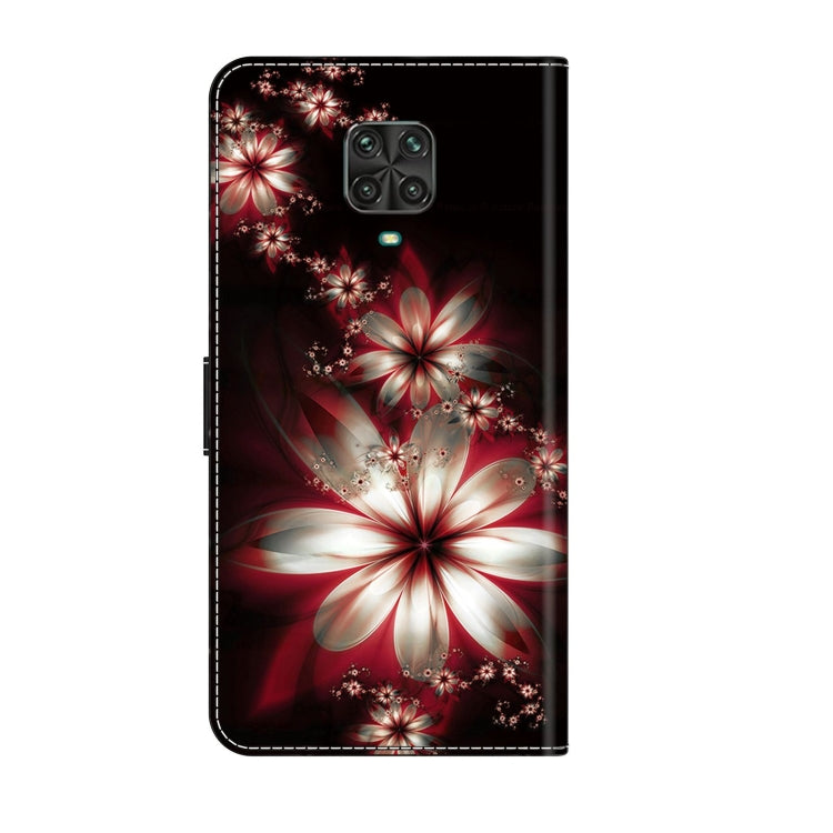 For Xiaomi Redmi Note 9 Pro Crystal 3D Shockproof Protective Leather Phone Case(Fantastic Flower) - Xiaomi Cases by buy2fix | Online Shopping UK | buy2fix