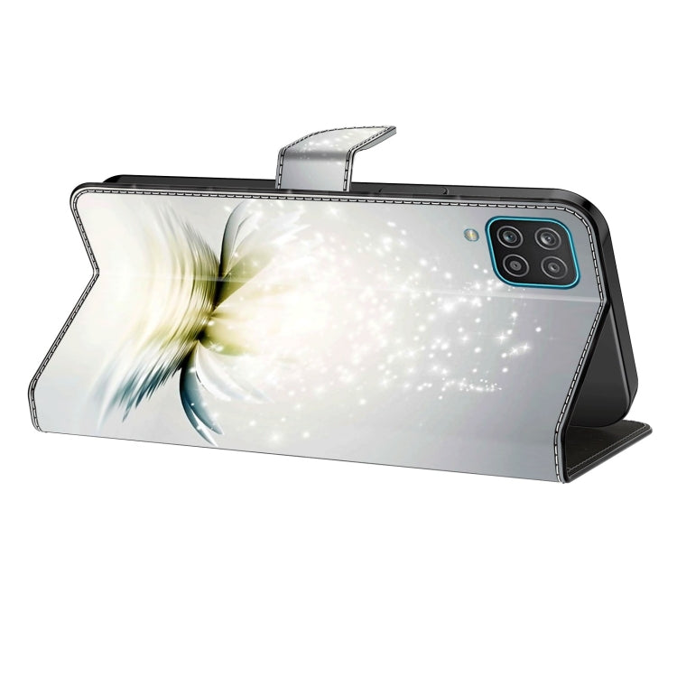 For Samsung Galaxy S20 FE Crystal 3D Shockproof Protective Leather Phone Case(Light Lotus) by buy2fix