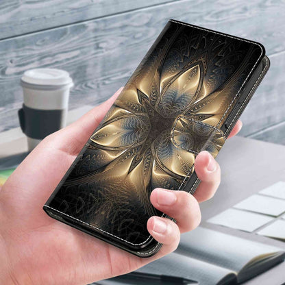 For Samsung Galaxy S22 Crystal 3D Shockproof Protective Leather Phone Case(Luminous Building) by buy2fix