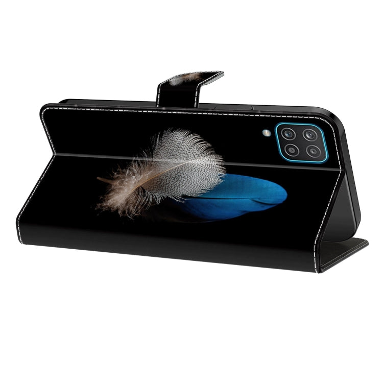 For Samsung Galaxy S23 Ultra Crystal 3D Shockproof Protective Leather Phone Case(Two Branches) by buy2fix