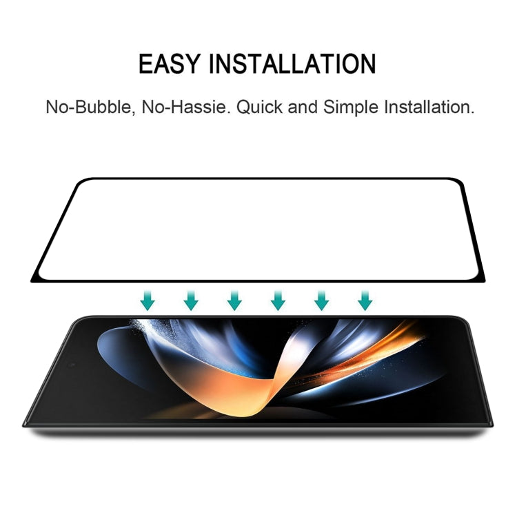 For Samsung Galaxy Z Fold5 Inner Screen Full Glue Full Cover Screen Protector Tempered Glass Film - Galaxy Z Fold5 5G Tempered Glass by buy2fix | Online Shopping UK | buy2fix