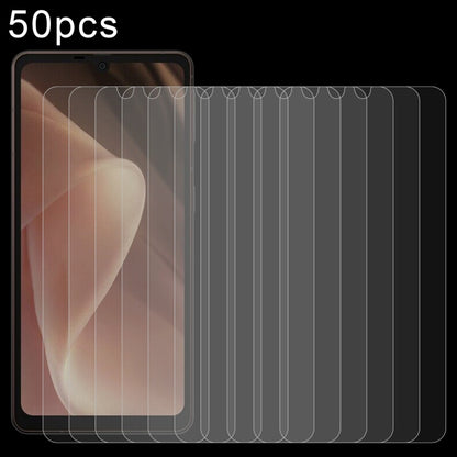 For Sharp Aquos Sense 7 Plus 50pcs 0.26mm 9H 2.5D Tempered Glass Film - Others by buy2fix | Online Shopping UK | buy2fix