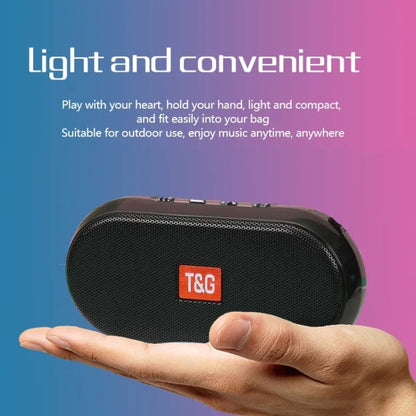 T&G TG179 Outdoor Multifunctional Wireless Bluetooth Speaker Support USB / TF / FM(Grey) - Mini Speaker by T&G | Online Shopping UK | buy2fix