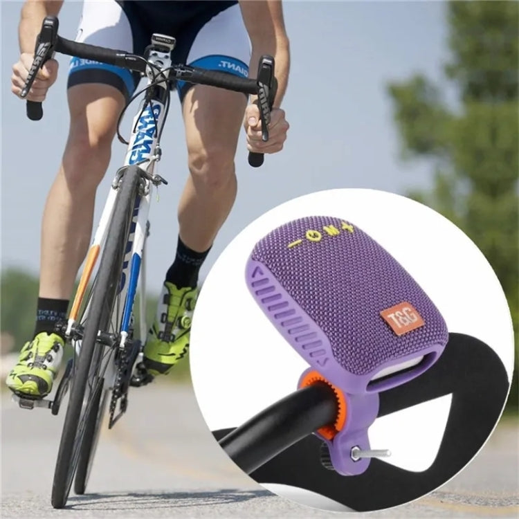 T&G TG-392 Outdoor Bicycle TWS Wireless Bluetooth IPX5 Waterproof Speaker(Light Green) - Waterproof Speaker by T&G | Online Shopping UK | buy2fix