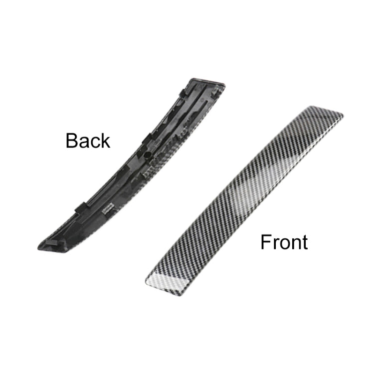 For Nissan Qashqai Left-Drive Car Door Inside Handle Cover, Type:Cover Left(Carbon Fiber) - Door Handles by buy2fix | Online Shopping UK | buy2fix