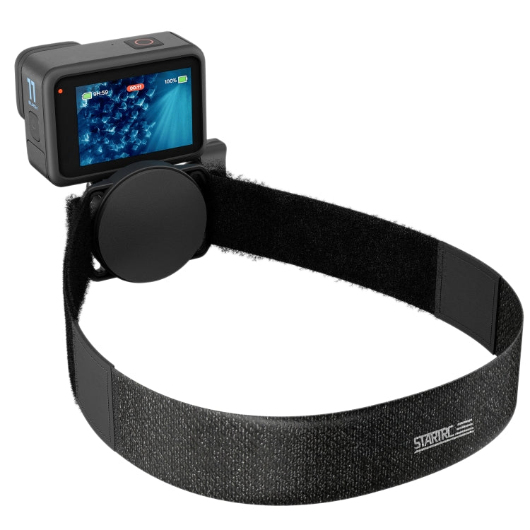 STARTRC Action Camera Magnetic POV View Bracket Quick Release Headband - Head Belt by STARTRC | Online Shopping UK | buy2fix