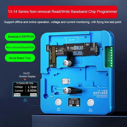 JCID 13-14 Series Non-removal Read/Write Baseband Chip Programmer - Test Tools by JC | Online Shopping UK | buy2fix