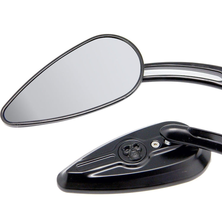 SF104 Motorcycle Modified Retro Rearview Mirror Reflective Mirror(Black) - Side Mirrors by buy2fix | Online Shopping UK | buy2fix