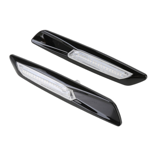 2 PCS Car Fender Light LED Leaf Board Side DC12V / 1.7W for BMW, Yellow Light, Style:C by buy2fix