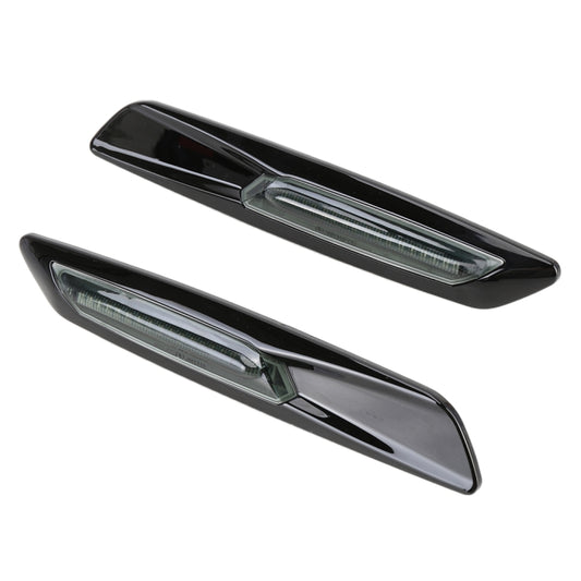 2 PCS Car Fender Light LED Leaf Board Side DC12V / 1.7W for BMW, Yellow Light, Style:D by buy2fix