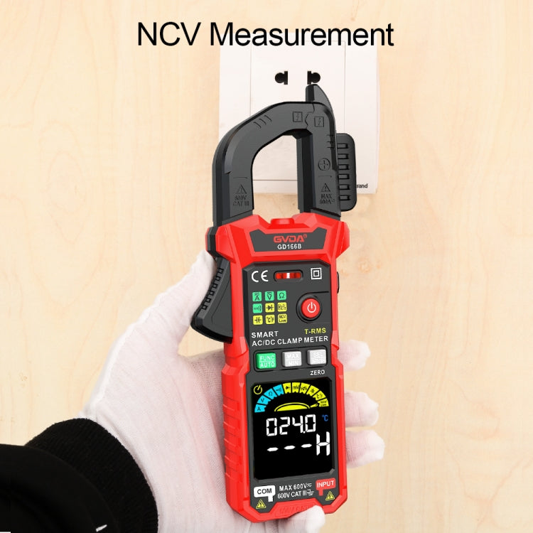 GVDA GD168B Digital Clamp Multimeter Supports DC - Digital Multimeter by GVDA | Online Shopping UK | buy2fix