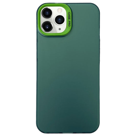 For iPhone 11 Pro Max Semi Transparent Frosted PC Phone Case(Green) - iPhone 11 Pro Max Cases by buy2fix | Online Shopping UK | buy2fix