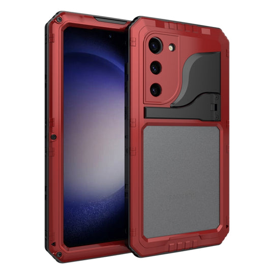 For Samsung Galaxy S23 5G RedPepper Wolf 360 Full Body Rugged IP68 Waterproof Phone Case(Red) - Galaxy S23 5G Cases by RedPepper | Online Shopping UK | buy2fix