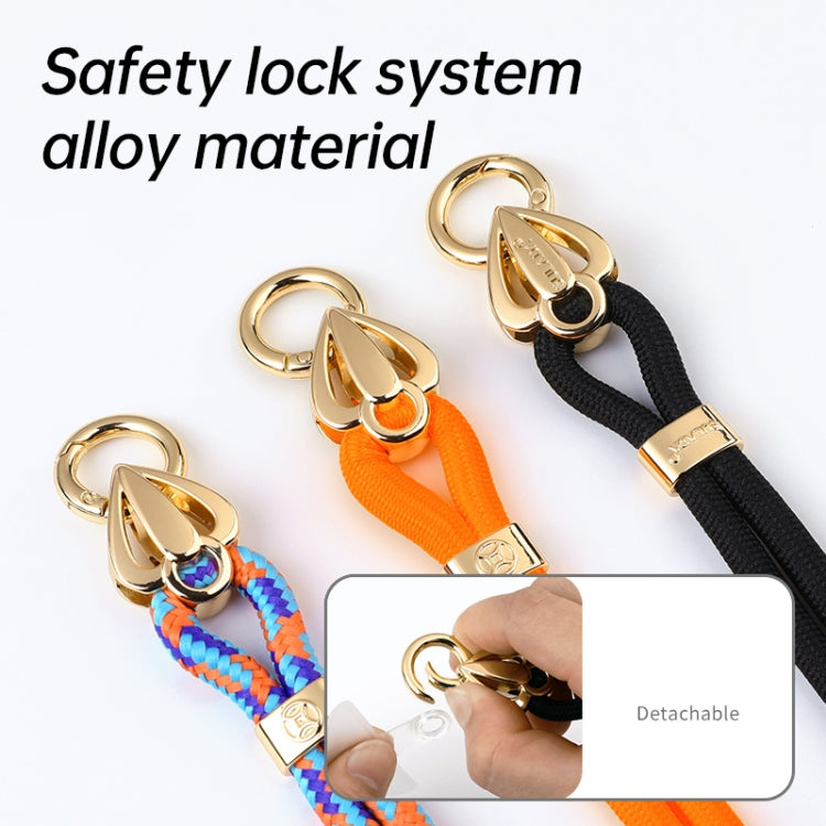 SULADA Multifunctional Universal Mobile Phone Love Lanyard(Orange) - Others Accessories by SULADA | Online Shopping UK | buy2fix