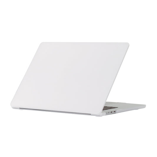 For MacBook Air 15.3 inch A2941 Laptop Frosted Style PC Protective Case(White) - MacBook Air Cases by buy2fix | Online Shopping UK | buy2fix