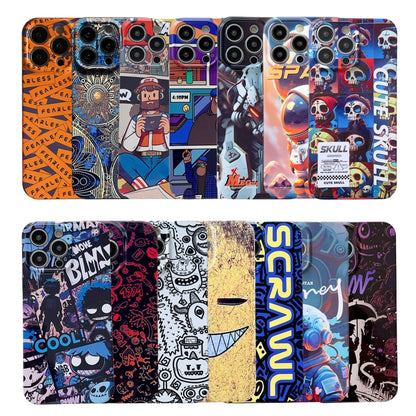 For iPhone 15 Plus Painted Pattern Precise Hole PC Phone Case(Vacationer) - iPhone 15 Plus Cases by buy2fix | Online Shopping UK | buy2fix