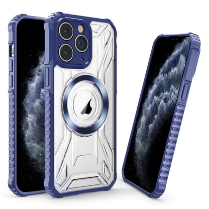 For iPhone 11 Pro CD Texture Magsafe Phone Case(Sapphire) - iPhone 11 Pro Cases by buy2fix | Online Shopping UK | buy2fix