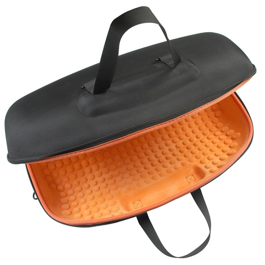 For JBL BoomBox 3 Portable EVA Case Storage Bag with Charger Box(Black+Orange) by buy2fix