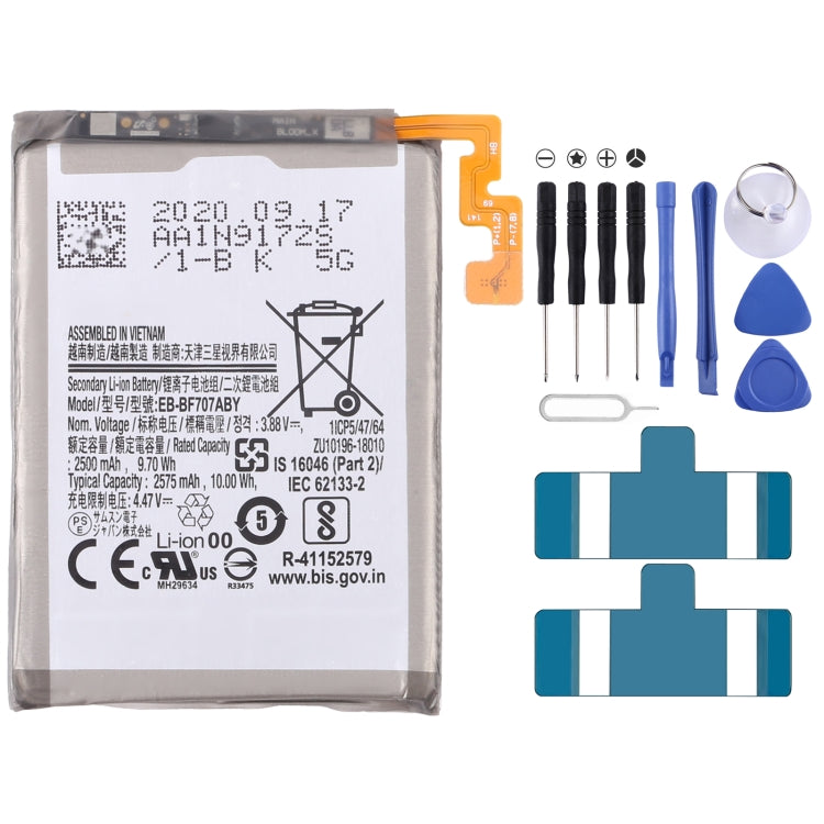 EB-BF707ABY 2575mAh Battery Replacement For Samsung Galaxy Z Flip 5G - For Samsung by buy2fix | Online Shopping UK | buy2fix