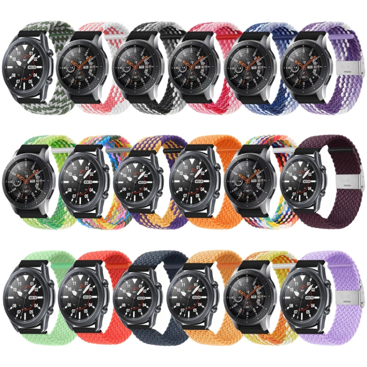 For Huawei Watch 4 / 4 Pro Nylon Braided Metal Buckle Watch Band(Charcoal) - Watch Bands by buy2fix | Online Shopping UK | buy2fix