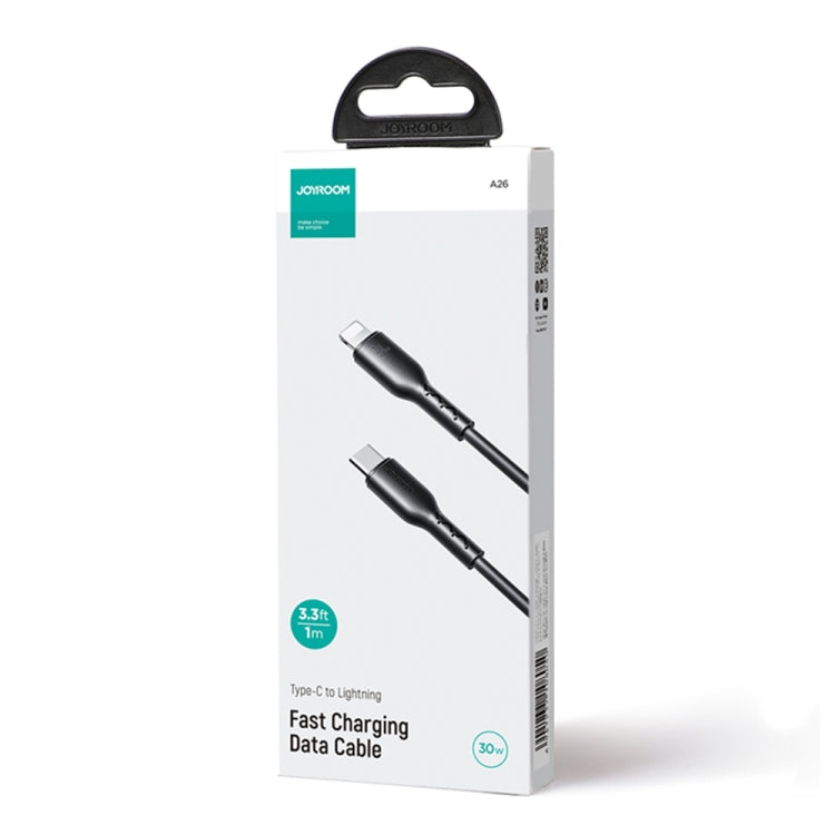 JOYROOM SA26-CL3 Flash Charge Series 30W USB-C / Type-C to 8 Pin Fast Charging Data Cable, Cable Length:1m(Black) by JOYROOM