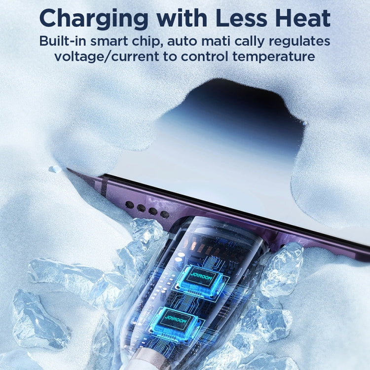 JOYROOM SA26-CL3 Flash Charge Series 30W USB-C / Type-C to 8 Pin Fast Charging Data Cable, Cable Length:1m(Black) by JOYROOM