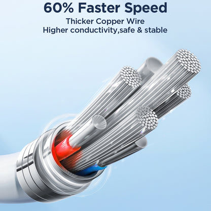 JOYROOM SA26-CL3 Flash Charge Series 30W USB-C / Type-C to 8 Pin Fast Charging Data Cable, Cable Length:1m(Black) by JOYROOM