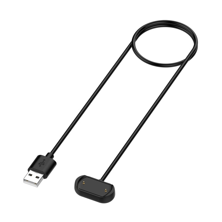 For Amazfit T-Rex Ultra Smart Watch Magnetic Charging Cable, Length: 1m(Black) - Charger by buy2fix | Online Shopping UK | buy2fix