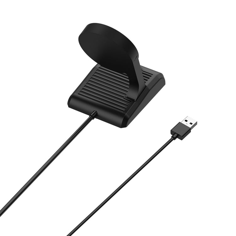 For Ticwatch Pro 5 Smart Watch USB Vertical Magnetic Charger, Lenght: 1m(Black) by buy2fix