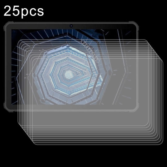 For Oukitel RT5 / RT2 / RT1 25 PCS/Pack 9H 0.3mm Explosion-proof Tempered Glass Film