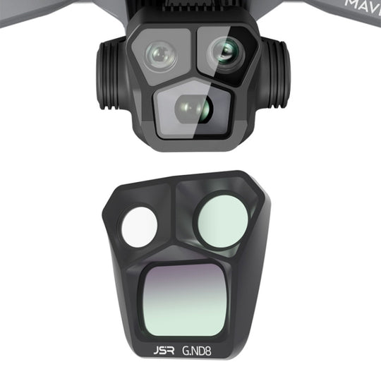 For DJI Mavic 3 Pro JSR GB Gradient Neutral Density Lens Filter, Lens:GND8