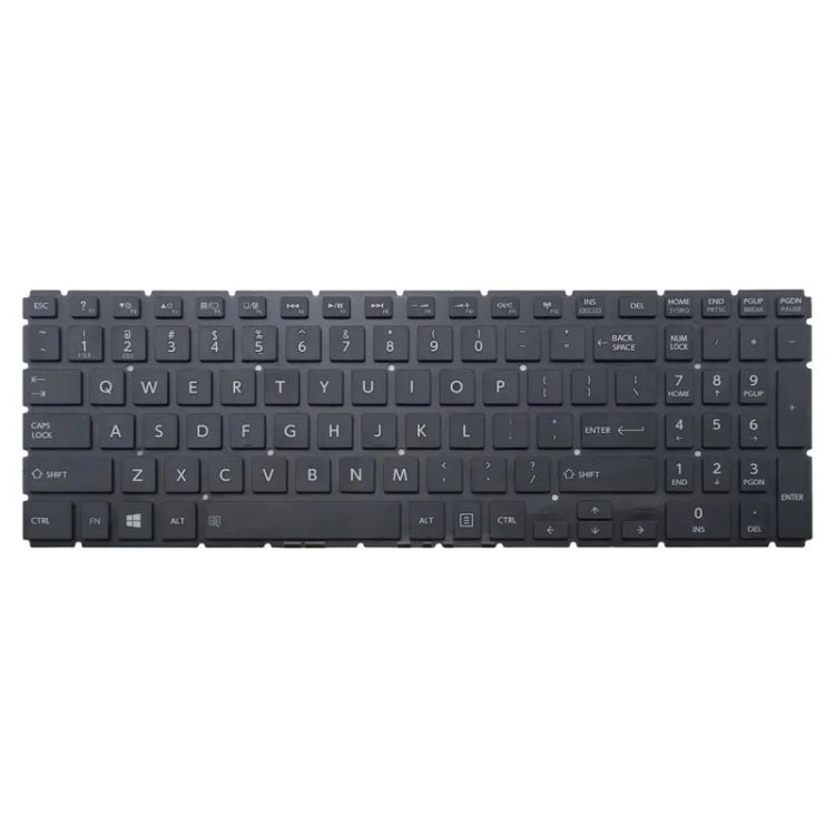 For TOSHIBA Satellite L50-B / L50D-B US Version Keyboard with Number Key by buy2fix