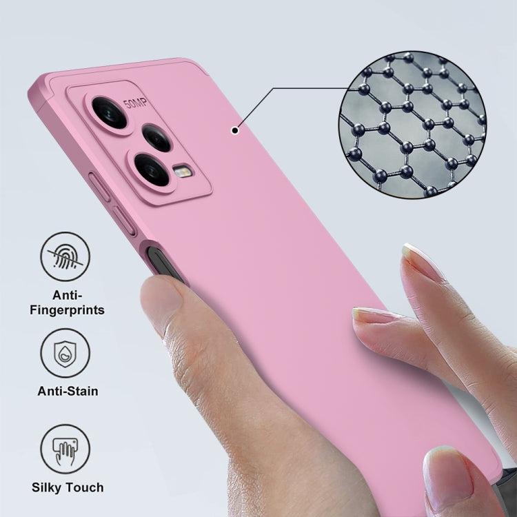 For Xiaomi Redmi Note 12 Pro 5G Global GKK Three Stage Splicing Full Coverage PC Phone Case(Rose Gold) - Note 12 Pro Cases by GKK | Online Shopping UK | buy2fix