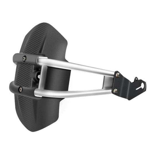 Motorcycle Stainless Steel Modified Rear Wheel Fender Dustproof Splash Flaps Mudguards Fender Guard, Style:D Style Foot by buy2fix