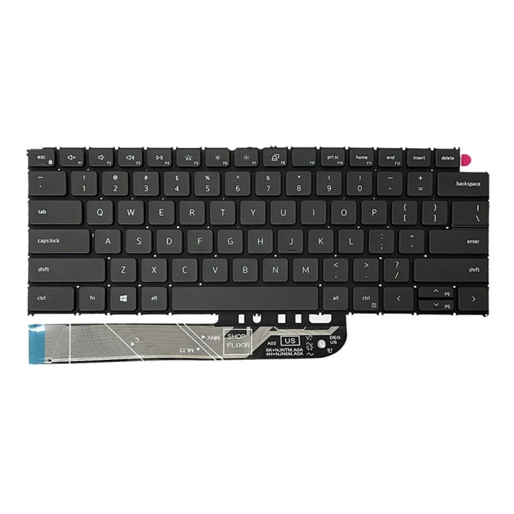 For Dell Vostro 5310 5320 5410 Latitude 3320 3420 US Version Backlight Laptop Keyboard(Black) - Dell Spare Parts by buy2fix | Online Shopping UK | buy2fix