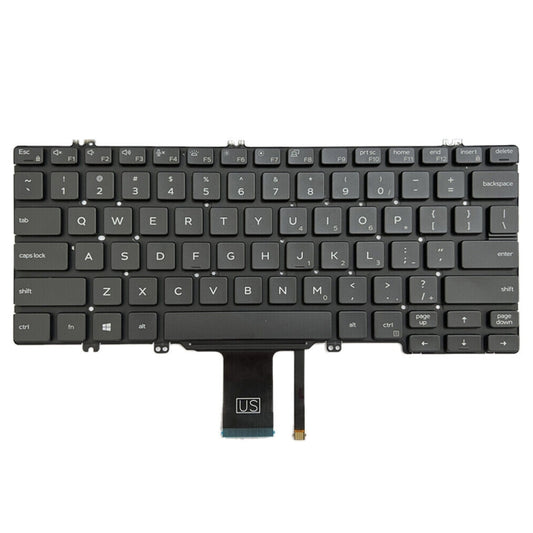 For Dell Latitude 7300 5300 5200 US Version Backlight Laptop Keyboard(Black) by buy2fix