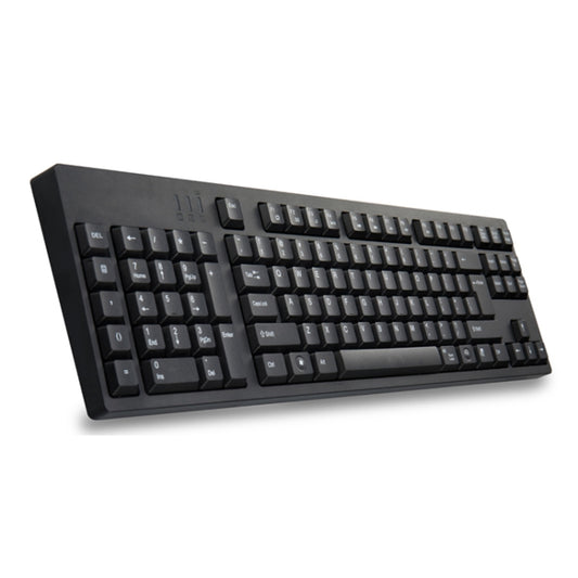 Wired USB Left Hand Keyboard with Dual HUB Function(Black) by buy2fix