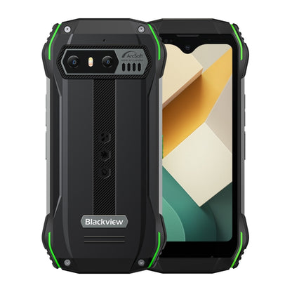 [HK Warehouse] Blackview N6000, 8GB+256GB, IP68/IP69K/MIL-STD-810H, 4.3 inch Android 13 MediaTek MTK6789 Helio G99 Octa Core, Network: 4G, OTG, NFC(Green) - Blackview by Blackview | Online Shopping UK | buy2fix