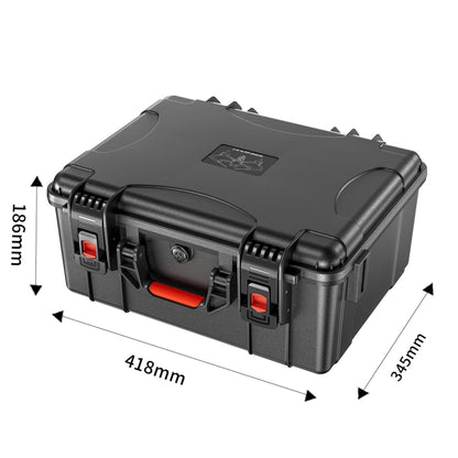 For DJI Air 3 / RC2 / N2 STARTRC Waterproof PP Drone Kit Suitcase Storage Box(Black) - Backpacks & Bags by STARTRC | Online Shopping UK | buy2fix