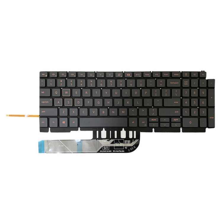 For Dell Latitude 7400 3400 5400 7410 5401 Spanish Version Backlight Laptop Keyboard(Black) by buy2fix