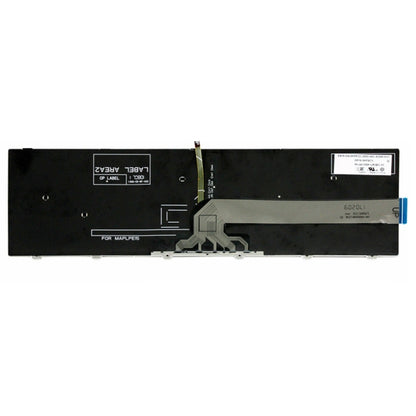 Backlight Laptop Keyboard For Dell 15-9550 / 15-3000 / 15-5542(White Word) by buy2fix