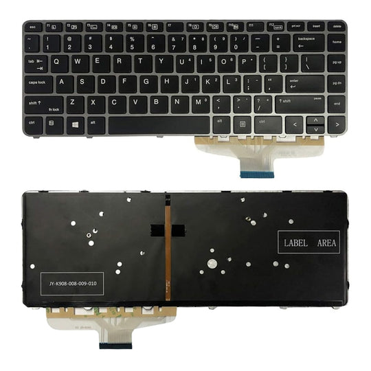 For HP Elitebook Folio 1040 G3 US Version Laptop Backlight Keyboard