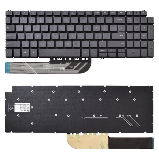 US Version Laptop Keyboard For Dell Inspiron 15 7590 7591 7791(Black)