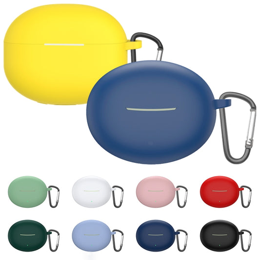 For Xiaomi Redmi Buds 4 Active Shockproof Silicone Earphone Protective Case with Hook(Yellow) by buy2fix